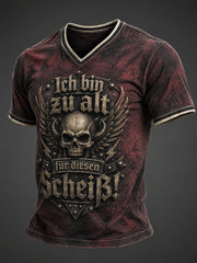 Herren-Ich-bin-zu-alt-für-diesen-Scheiß-Witz-T-Shirt