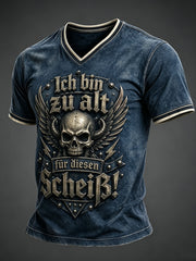 Herren-Ich-bin-zu-alt-für-diesen-Scheiß-Witz-T-Shirt
