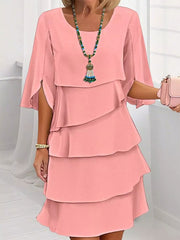 Damen-Kuchen-Stil Kleid