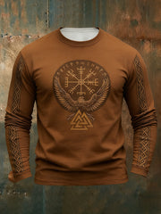 Herren Viking Lang ärmel iges T-Shirt