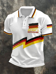 Herren-Deutschland-2026-Fußballteam-Unterstützer-Print-Shirt