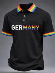 Herren-Pride-Monat-Kurzarm-Shirt
