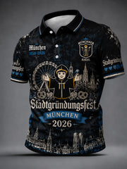 Herren-T-Shirt mit Aufdruck zum Münchner Stadtgründungsfest 2026