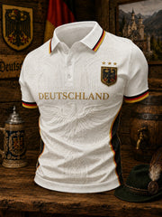 Herren-Fußballshirt mit Deutschland-Druck