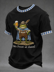 Herren-Oktoberfest-Print-Lässig-T-Shirt