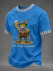 Herren-Oktoberfest-Print-Lässig-T-Shirt