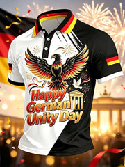 Herren-Tag der Deutschen Einheit-Print-Shirt