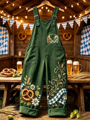 Lässiger Jumpsuit im Oktoberfest-Stil für Damen