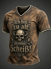 Herren-Ich-bin-zu-alt-für-diesen-Scheiß-Witz-T-Shirt