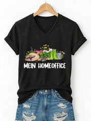 Damen Garten kurze Ärmel T-Shirt