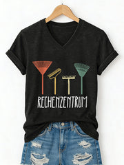 Damen Garten kurze Ärmel T-Shirt