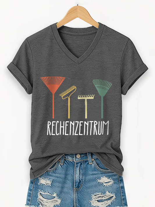 Damen Garten kurze Ärmel T-Shirt