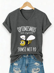 Lustiges Kurzarm-T-Shirt für Frauen