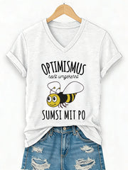 Lustiges Kurzarm-T-Shirt für Frauen