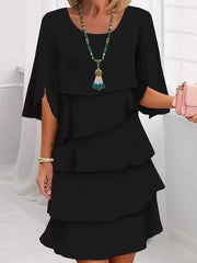 Damen-Kuchen-Stil Kleid