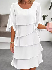 Damen-Kuchen-Stil Kleid
