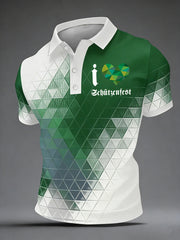 Herren-Schützenfest-Print-Shirt