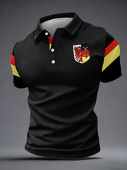 Herren-Schützen fest Print Shirt