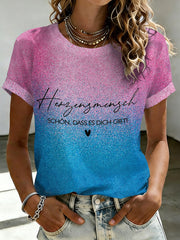 Damen-T-Shirt mit Muttertags-Print