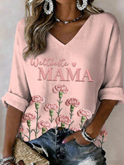 Frauen-Muttertag Druck T-Shirt