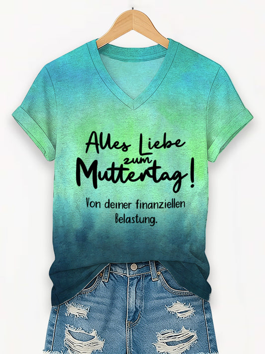 Damen-T-Shirt als Geschenk zum Muttertag