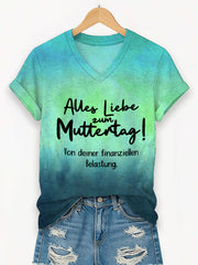 Damen-T-Shirt als Geschenk zum Muttertag