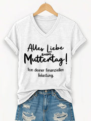 Damen-T-Shirt als Geschenk zum Muttertag