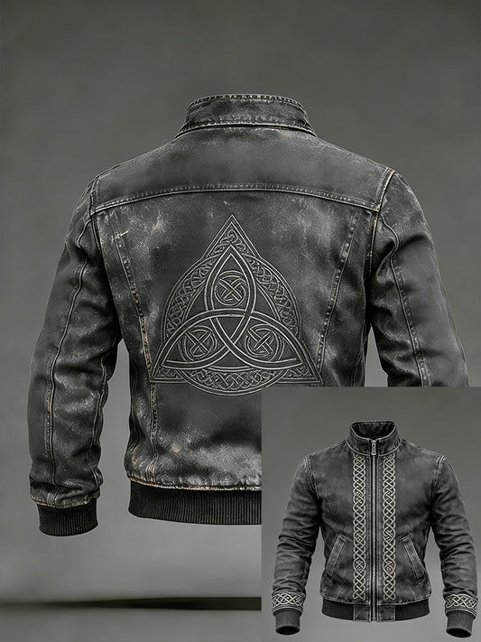Herren keltische Vintage-Jacke