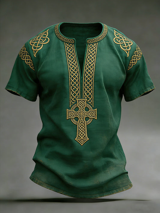 Herren-Celtic-Vintage-T-Shirt