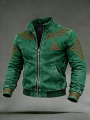 Herren keltische Vintage-Jacke