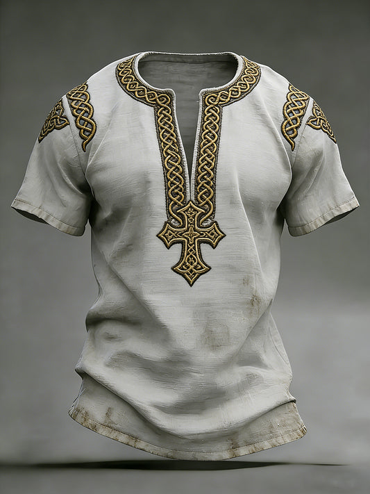 Herren-Celtic-Vintage-T-Shirt