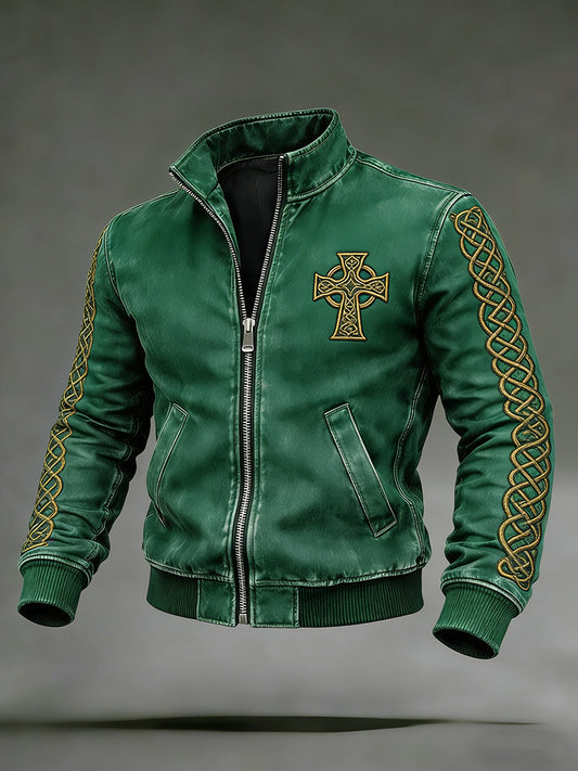 Herren keltische Vintage-Jacke
