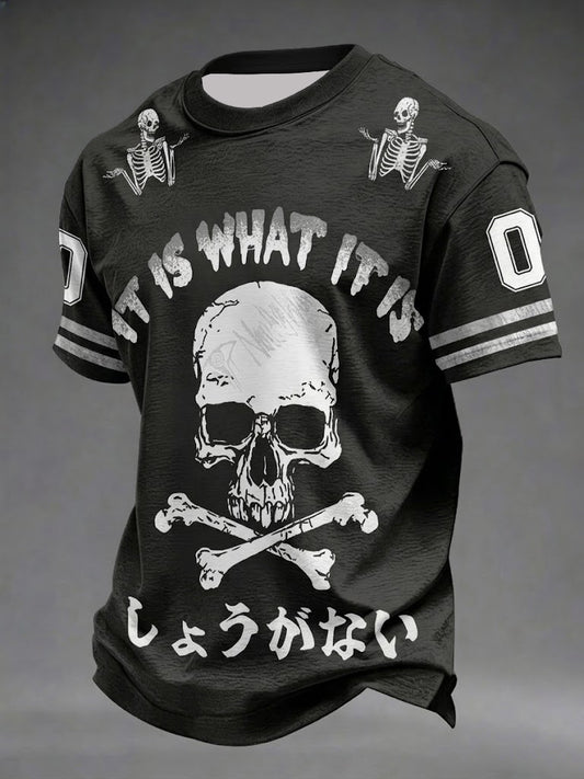 Herren-T-Shirt mit dem Aufdruck „It is What it is“