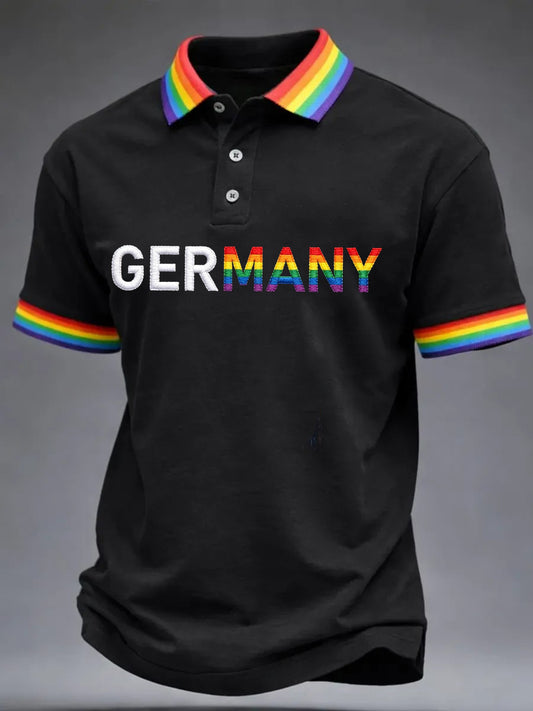 Herren-Pride-Monat-Kurzarm-Shirt