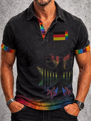 Herren-Pride-Monat-Kurzarm-Shirt