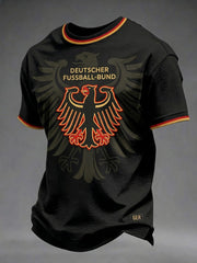 Herren-Deutschland-Print-T-Shirt