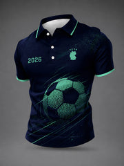 Männer Deutschland Fußball Fan Grafik Shirt