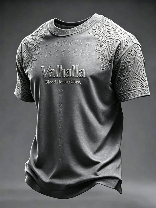Herren-T-Shirt mit Valhalla-Print