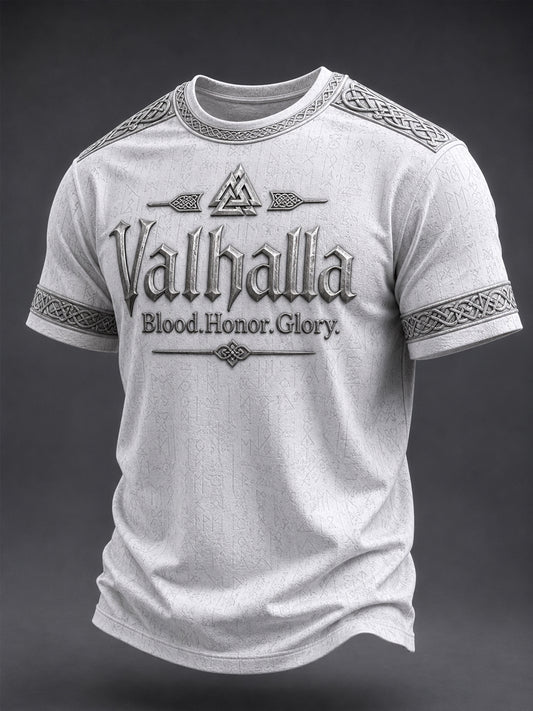 Herren-T-Shirt mit Valhalla-Print