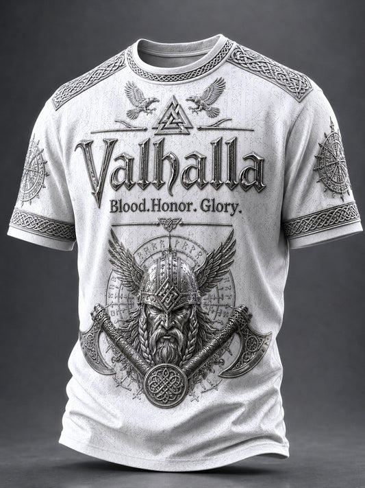 Herren-T-Shirt mit Valhalla-Print
