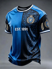 Herren Club Brügge KV Fußball-Liebhaber bedrucktes T-Shirt