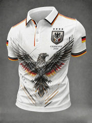 Herren-Fußballshirt mit Deutschland-Druck