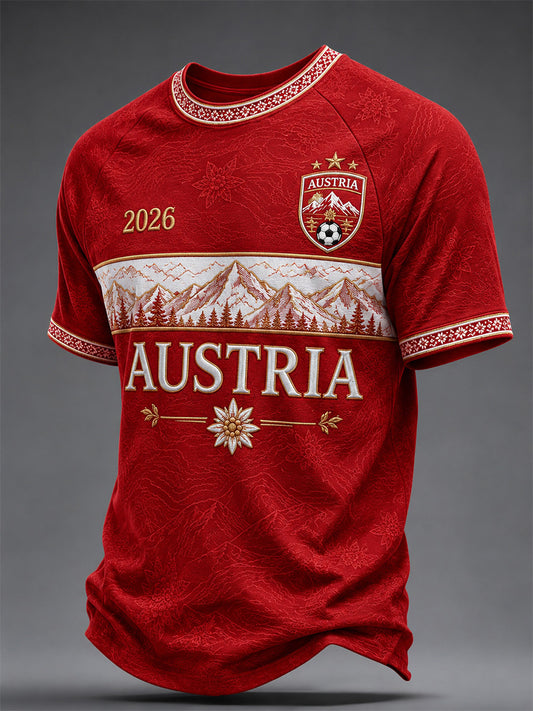 Herren-Geschenk für Fußballfans – bedrucktes Freizeit-T-Shirt