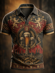 Herren-Graphic-Shirt im Vintage-Oktoberfest-Stil