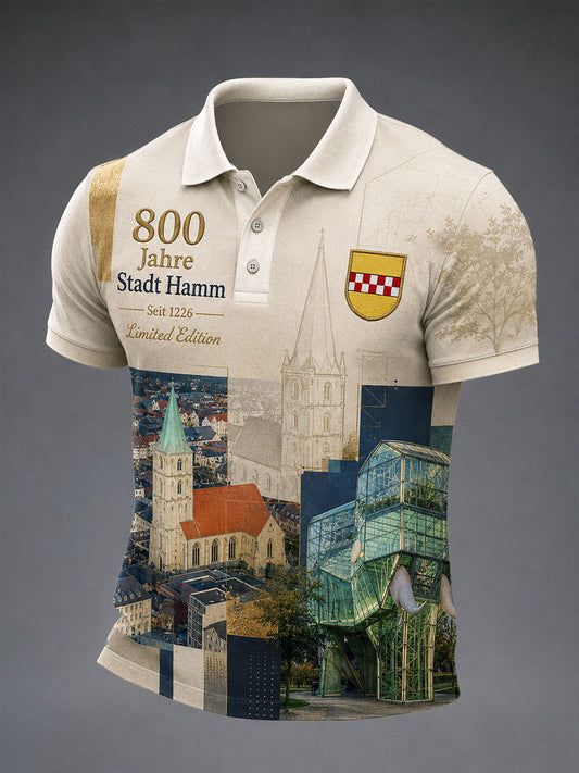 Herren-Shirt „800 Jahre Stadt Hamm seit 1226“