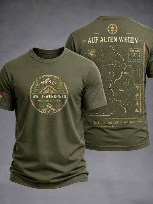 Herren-T-Shirt mit traditionellem deutschen Motiv