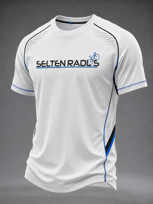 Herren-Selten-Radlos-T-Shirt mit kurzen Ärmeln