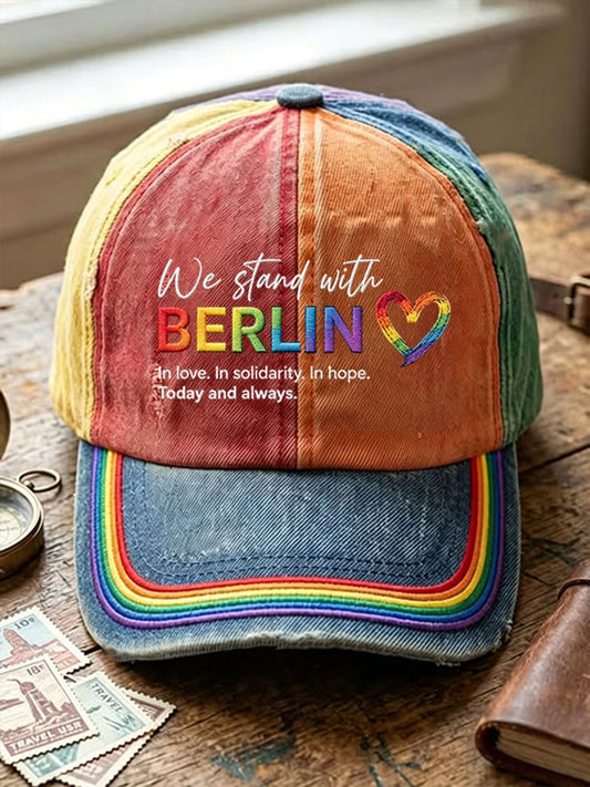 Unisex-Mütze aus Berlin – Wir stehen an Ihrer Seite