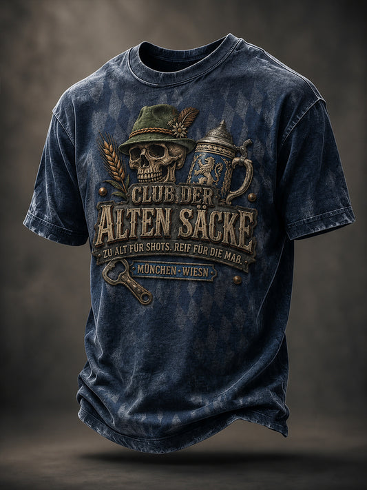 Herren-Oktoberfest-München-Lustiges T-Shirt mit Bierliebhaber-Slogan