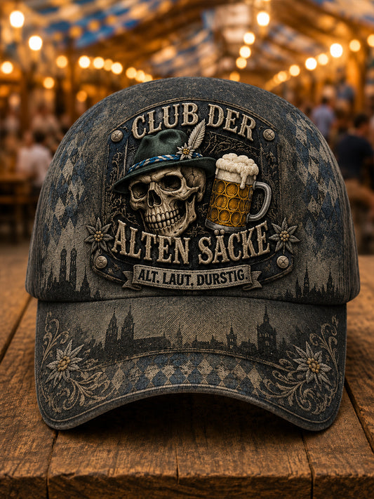 Unisex-Oktoberfest-München-Lustige Mütze mit Bierliebhaber-Schriftzug